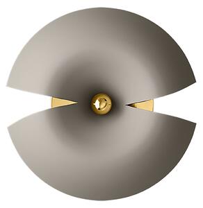 Lampă de perete AYTM, Cycnus, reglabil, Gri, Camera de zi, Aluminiu, Design