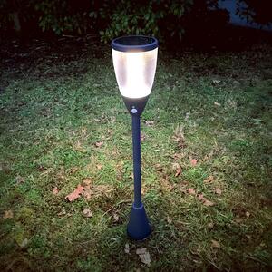 MEGATRON Megatron Ondin lampă LED de trotuar cu senzor, Negru, Metal, Lumini solare