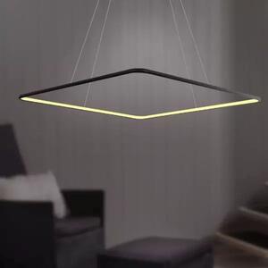 Altavola Design Ledowe Kwadraty lampă suspendată 1x29 W negru LA079/P_60_in_3k_black