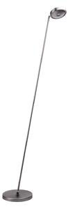 MEGATRON Ottica Stando Lampadar LED, titan, reglabil, Gri, Studiu / Birou, Metal, Modern
