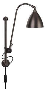 Lampă de perete GUBI, Negru, Camera de zi, Metal