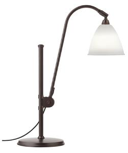 Lampa de masă Bestlite BL1, porțelan/negru, Ø 16 cm