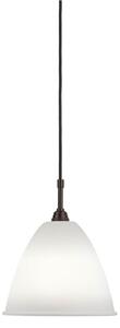 Lampă suspendată Bestlite BL9, Ø 21 cm, negru/opal