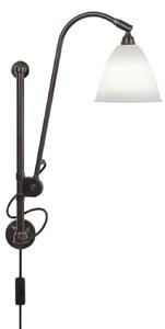 Lampă de perete GUBI, Negru, Camera de zi, Metal