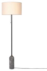 Lampadar GUBI, Gravity, reglabil, Bej, Camera de zi, Piatră, Design