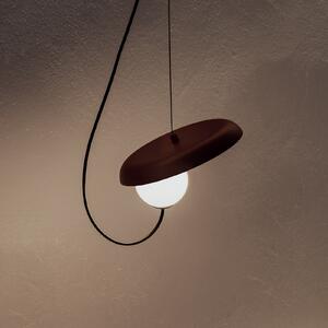 Milan Iluminación Lampă suspendată din sârmă Ø 24 cm antracit, reglabil, Negru, Camera de zi / sufragerie, Metal, Design