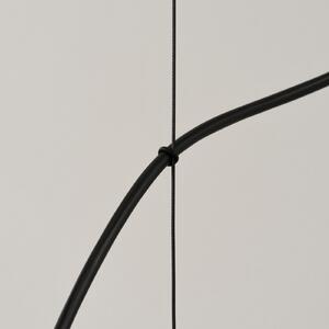 Milan Iluminación Suspensie din sârmă Ø 24 cm cupru metalic, reglabil, Cupru, Camera de zi / sufragerie, Metal, Design
