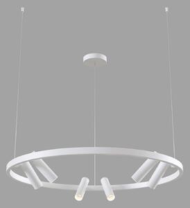 Maytoni Satellite lampă susp. LED 3.300 K alb, Alb, Camera de zi / sufragerie, Metal, Modern