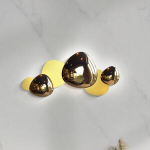 Maytoni Jack-stone aplică perete LED, 79cm, auriu, Auriu / Alamă, Camera de zi / sufragerie, Metal, Modern