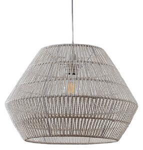 Lustră Pendul Lindby, Ottavio, reglabil, Alb, Camera de zi, Hârtie / Carton, Modern