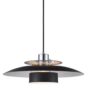 Lustră Pendul Halo Design, Negru, Camera de zi, Metal