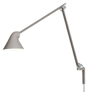 Lampă de perete Louis Poulsen, NJP, Gri, Camera de zi, Metal, Design