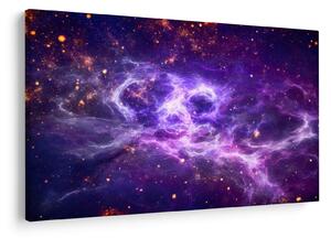 Tablou - Universul violet (90x60 cm)