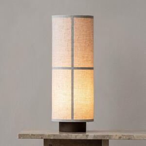 Audo Copenhagen Hashira lampă de masă cu dimmer, natur, reglabil, Bej, Camera de zi / sufragerie, Țesătură / Textil, Design