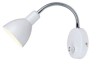 Lampă de perete Halo Design, Alb, Metal