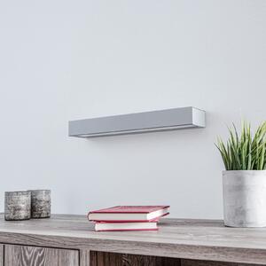 MCJ Aplică Mera LED, lățime 40 cm, aluminiu, 3.000 K, Metalic, Hol, Metal, Modern