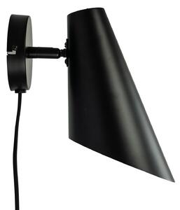 Lampă de perete Dyberg Larsen, Cale, reglabil, Negru, Camera de zi, Metal, Scandinavă