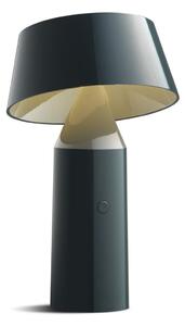 MARSET Bicoca Lampă de masă cu baterie LED antracit, reglabil, Negru, Camera de zi / sufragerie, Plastic, Design