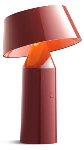 MARSET Bicoca lampă masă LED acum. bordo, reglabil, Roșu, Camera de zi / sufragerie, Plastic, Design