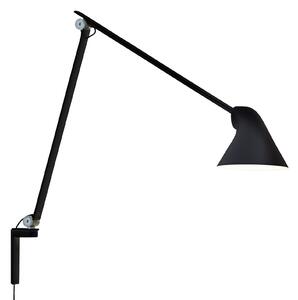 Lampă de perete Louis Poulsen, NJP, Negru, Camera de zi, Metal, Design