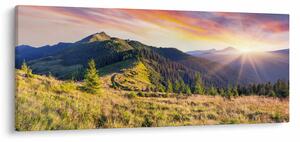 Tablou - Peisaj forestier (120x50 cm)