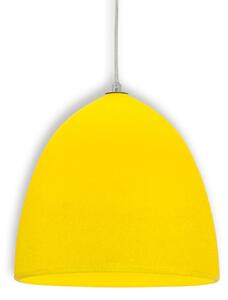 Näve Lampă suspendată Fancy din silicon, galben, reglabil, Galben, Camera de zi / sufragerie, Plastic, Viața tânără