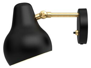 Lampă de perete Louis Poulsen, VL38, reglabil, Negru, Camera de zi, Metal, Design