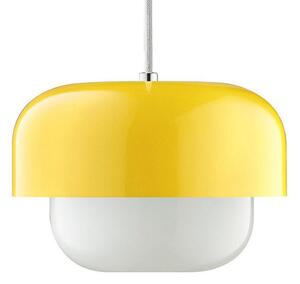 Lustră Pendul Dyberg Larsen, Haipot, reglabil, Galben, Camera de zi, Metal, Scandinavă
