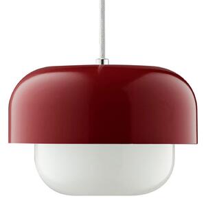 Lustră Pendul Dyberg Larsen, Haipot, reglabil, Roșu, Camera de zi, Metal, Scandinavă