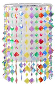 Näve Lampă suspendată 6008361 cu plăcuțe colorate acril, reglabil, Multicolor, Camera copiilor, Plastic, Viața tânără