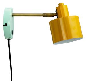 Lampă de perete Dyberg Larsen, Ocean, Albastru, Camera de zi, Metal, Scandinavă