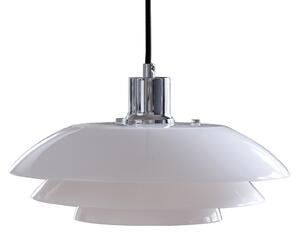 Lustră Pendul Dyberg Larsen, DL31, reglabil, Alb, Camera de zi, Sticlă, Scandinavă
