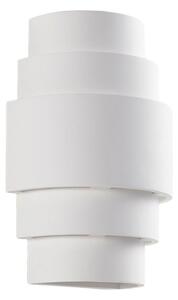 Lampă de perete Lindby, Marit, reglabil, Alb, Camera de zi, Tencuială / Argilă, Modern