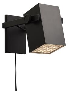 Lampă de perete FRANDSEN, BF Quadro, Negru, Camera de zi, Metal, Design