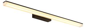 Lampă de perete Lucande, Lisana, Negru, Baie, Metal, Modern