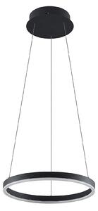 Lustră Pendul Arcchio, Albiona, reglabil, Negru, Bucătărie, Metal, Modern