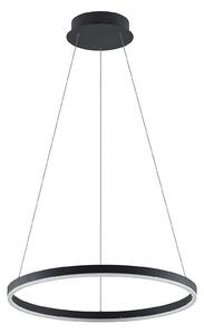 Lustră Pendul Arcchio, Albiona, reglabil, Negru, Bucătărie, Metal, Modern