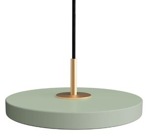 Lustră Pendul UMAGE, Asteria Micro V2, reglabil, Verde, Camera de zi, Metal, Scandinavă