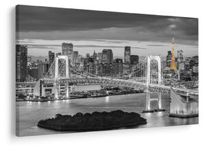 Tablou - Orașul mare cu turnul galben (90x60 cm)