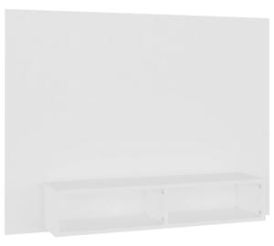 Comodă TV de perete, alb, 120x23,5x90 cm, PAL