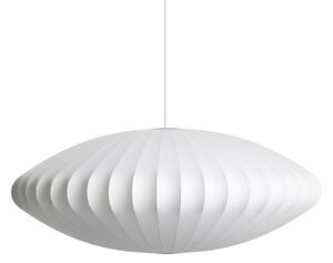 Lustră Pendul HAY, Nelson Saucer Bubble, reglabil, Alb, Camera de zi, Plastic, Design