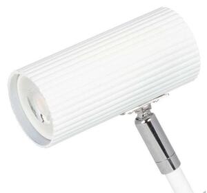 Globen Lighting Lampă cu clemă Hubble, albă, Alb, Camera de zi / sufragerie, Metal, Design