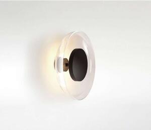 MARSET Aplică LED Aura Plus Ø 25 cm On/Off, translucidă, Transparent, Camera de zi / sufragerie, Plastic, Design