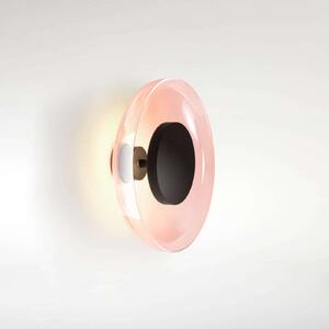 MARSET Aplice LED Aura Plus Ø 25 cm on/off culoare cupru, Cupru, Camera de zi / sufragerie, Aluminiu, Design