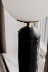 Globen Lighting Lampă de masă Torrano, negru, înălțime 53 cm, Negru, Camera de zi / sufragerie, Sticlă, Design, glob