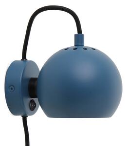 Lampă de perete FRANDSEN, Ball Magnet, Albastru, Camera de zi, Metal, Design