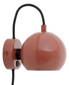 Lampă de perete FRANDSEN, Ball Magnet, Roșu, Camera de zi, Metal, Design