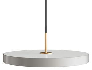 Lustră Pendul UMAGE, Asteria Medium, reglabil, Gri, Camera de zi, Metal, Design