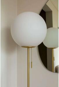 Globen Lighting lampadar Torrano Înălțime 145 cm Travertin, Bej, Camera de zi / sufragerie, Sticlă, Design, glob