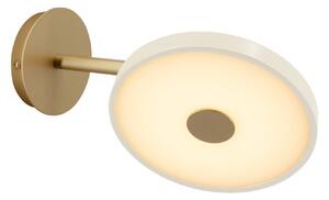 Lampă de perete UMAGE, Asteria Short, reglabil, Auriu / Alamă, Camera de zi, Metal, Design